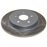 JBR1779SCR Rear Coated Hat & Edge Rotor