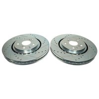 DRILLEDSLOTTED ROTOR PAIR