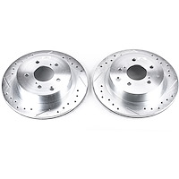 Power Stop Drilled And Slotted Brake Rotor