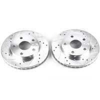 Power Stop Drilled And Slotted Brake Rotor