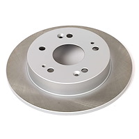 JBR798SCR Rear Coated Hat & Edge Rotor