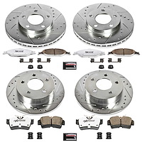 Z26 Brake Pads & Rotor Kit for Street