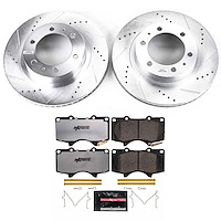 Z36 Front Brake Pads & Rotor Kit for Truck and Tow