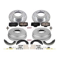 Z23 Daily Driver Carbon-Ceramic Pads, Drilled + Slotted Rotors, Drum + Shoe Kit for 2001-2004 Toyota 4Runner/Tacoma