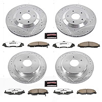 Z26 Brake Pads & Rotor Kit for Street