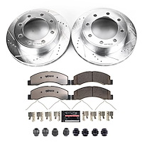 Z36 Front Brake Pads & Rotor Kit for Truck and Tow
