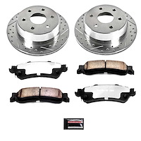 Z36 Rear Brake Pads & Rotor Kit for Truck and Tow