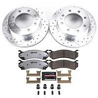 Z36 Rear Brake Pads & Rotor Kit for Truck and Tow