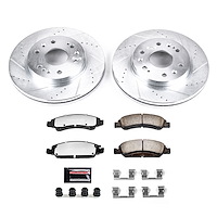 Z36 Front Brake Pads & Rotor Kit for Truck and Tow