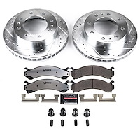 Z36 Front Brake Pads & Rotor Kit for Truck and Tow