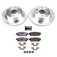 Z36 Rear Brake Pads & Rotor Kit for Truck and Tow
