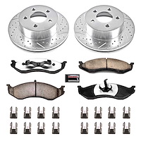 Z36 Front Brake Pads & Rotor Kit for Truck and Tow