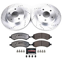 Z36 Front Brake Pads & Rotor Kit for Truck and Tow
