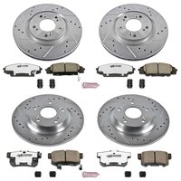 Z26 Brake Pads & Rotor Kit for Street