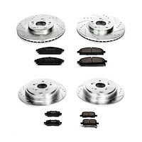 High Performance Brake Pads & Rotor Kit