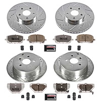 Z26 Brake Pads & Rotor Kit for Street