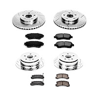 High Performance Brake Pads & Rotor Kit