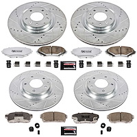 Z26 Brake Pads & Rotor Kit for Street
