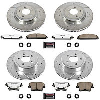 Z26 Brake Pads & Rotor Kit for Street
