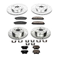 High Performance Brake Pads & Rotor Kit