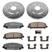 Z36 Front Brake Pads & Rotor Kit for Truck and Tow