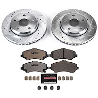 Z36 Front Brake Pads & Rotor Kit for Truck and Tow