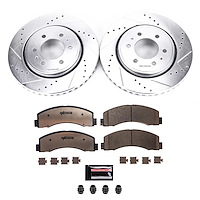 Z36 Front Brake Pads & Rotor Kit for Truck and Tow