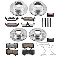 Z36 Truck and Tow Brake Pads & Rotor Kit