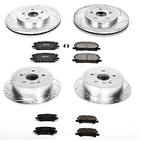 High Performance Brake Pads & Rotor Kit