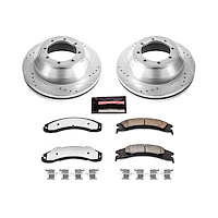 Z36 Rear Brake Pads & Rotor Kit for Truck and Tow