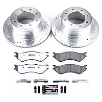 Z36 Rear Brake Pads & Rotor Kit for Truck and Tow