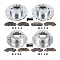 Z36 Truck and Tow Brake Pads & Rotor Kit
