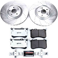 Z26 Street Performance Ceramic Brake Pad and Drilled & Slotted Rotor Kit for 2012-2018 Mercedes-Benz CLS550