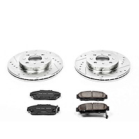 Z23 Evolution Brake Kit for 1993-2001 Acura Integra, Honda Civic