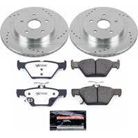 Z26 Street Performance Ceramic Brake Pad and Drilled & Slotted Rotor Kit for 2015-2024 Subaru WRX/Legacy