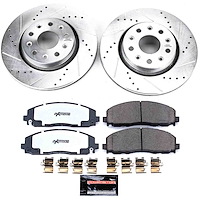 Z36 Front Brake Pads & Rotor Kit for Truck and Tow