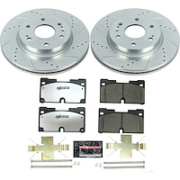 Z36 Truck and Tow Front Brake Pads & Rotor Kit Fits Select GM Escalade, Silverado, Sierra 1500 Trucks, Tahoe, Yukon