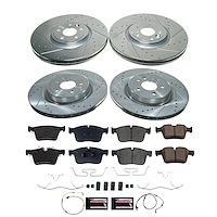 K8210 Z23 Daily Driver Carbon-Fiber Ceramic Brake Pad & Drilled & Slotted Rotor Kit