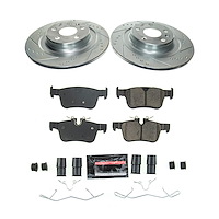 K8224 Z23 Daily Driver Carbon-Fiber Ceramic Brake Pad & Drilled & Slotted Rotor Kit