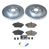 Z23 Front Brake Pads and Rotors Kit Fits Select Infiniti and Mercedes-Benz Models