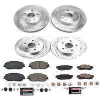 Z23 Evolution Sport Brake Upgrade Kit Fits Select Toyota Camry, Avalon, Rav4, C-HR, Venza; Lexus ES300h, ES350, UX200, UX350h