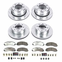 Z36 Truck and SUV Carbon-Fiber Ceramic Brake Pad and Drilled & Slotted Rotor Kit for 2019-2025 Ram 2500