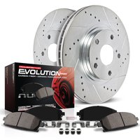Z23 Daily Driver Carbon-Fiber Ceramic Brake Pad and Drilled & Slotted Rotor Kit for 2020-2023 Audi e-tron Sportback