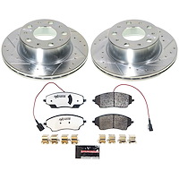 K9138-36 Z36 Truck & SUV Carbon-Fiber Ceramic Brake Pad & Drilled & Slotted Rotor Kit