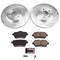 K9151 Z23 Daily Driver Carbon-Fiber Ceramic Brake Pad & Drilled & Slotted Rotor Kit