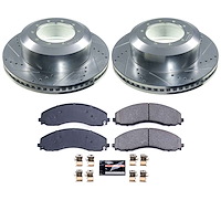 K9184 Z23 Daily Driver Carbon-Fiber Ceramic Brake Pad & Drilled & Slotted Rotor Kit