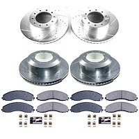 K9191 Z23 Daily Driver Carbon-Fiber Ceramic Brake Pad & Drilled & Slotted Rotor Kit