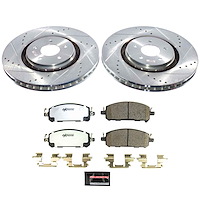 K9206-36 Z36 Truck & SUV Carbon-Fiber Ceramic Brake Pad & Drilled & Slotted Rotor Kit