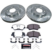 K9239-36 Z36 Truck & SUV Carbon-Fiber Ceramic Brake Pad & Drilled & Slotted Rotor Kit