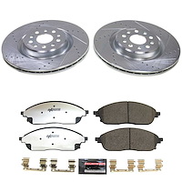 K9266-36 Z36 Truck & SUV Carbon-Fiber Ceramic Brake Pad & Drilled & Slotted Rotor Kit